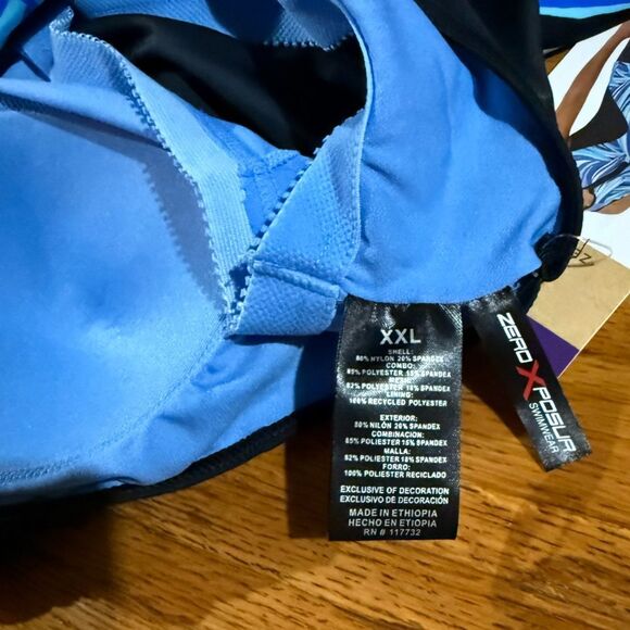 ZeroXposur Tankini Swimsuit Top and Bottom Size XXLarge NWT - Picture 10 of 16